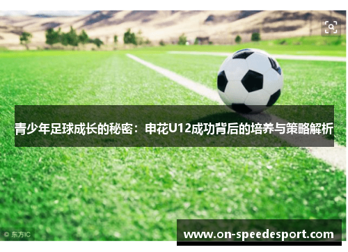 青少年足球成长的秘密：申花U12成功背后的培养与策略解析