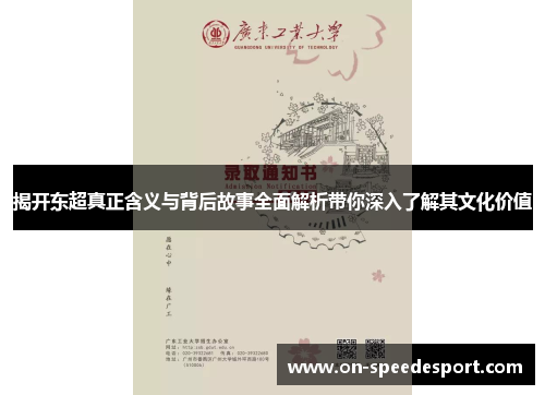 揭开东超真正含义与背后故事全面解析带你深入了解其文化价值